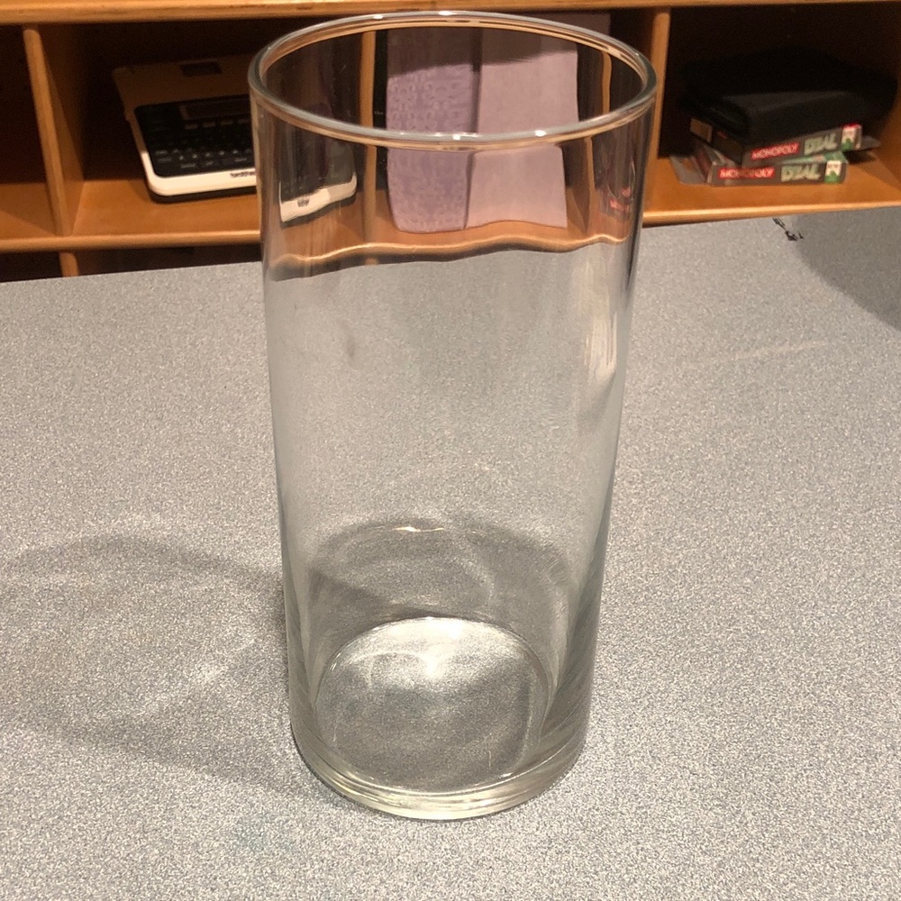 Clear Glass Vase